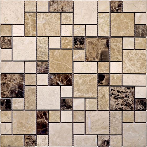 AK-9390 Marble Mosaic Roma B3