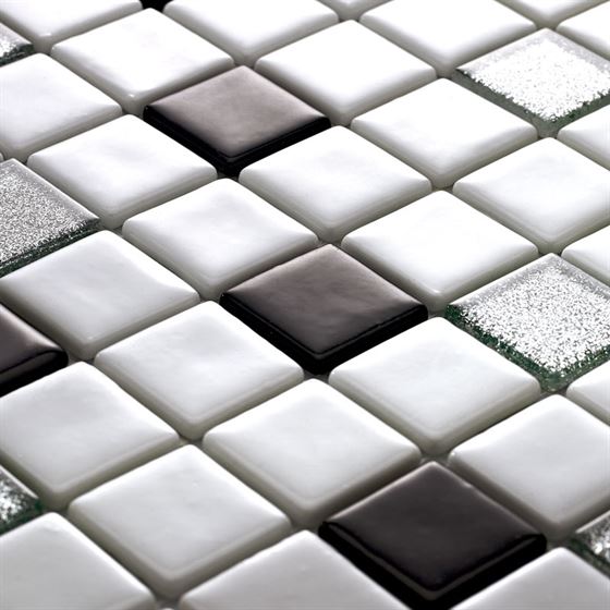 Cristal plateado milenio Mosaic / T-2298 Koray