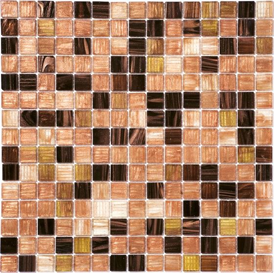Mosaico de Cristal Retro / R-8897 Papago