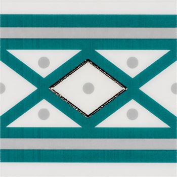 RICCO TURQUOISE T01 Céramique Porcelaine Decor