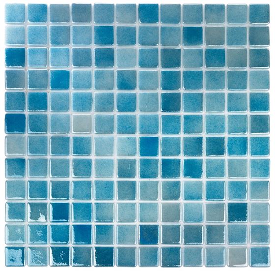 Mosaïque en verre de piscine BP-218 (25mm)