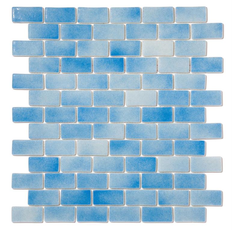 Mosaïque en verre de piscine BP-502 (25x50mm)