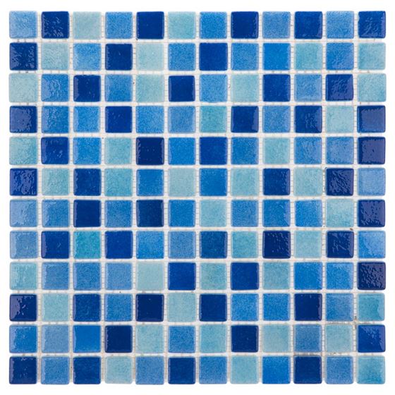 Mosaïque en verre de piscine BP-540 (25mm)