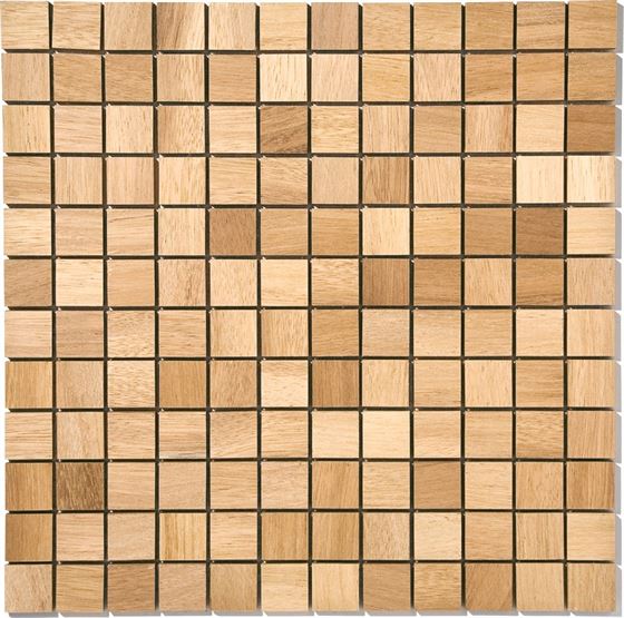 Mosaïque africaine en bois T-4555 Iroro