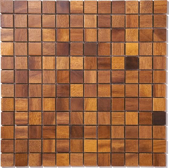 Mosaïque africaine en bois T-4560 Efosa