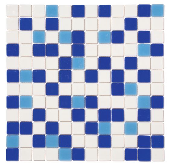 Mosaïque en verre de piscine BP-MIX-2532 (25mm)