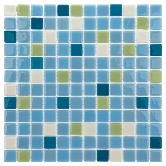 Pool Glass Mosaic BP-128 (25mm)