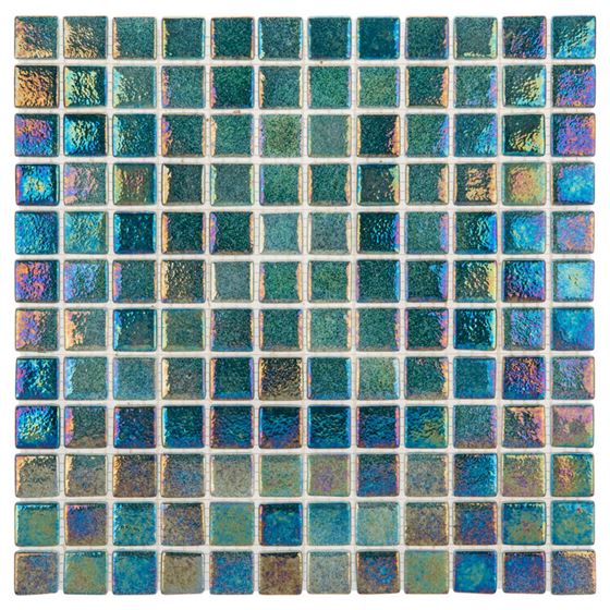 Mosaïque en verre de piscine BP-214 (25mm)