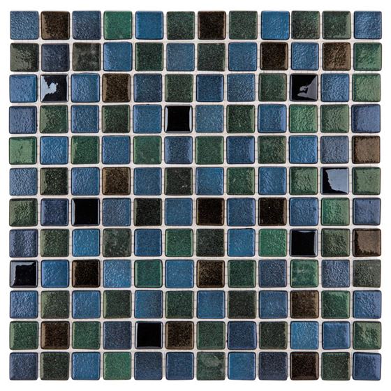 Mosaïque en verre de piscine BP-527 (25mm)