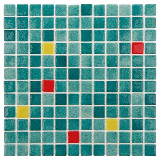 Mosaïque en verre de piscine BP-566 (25mm)