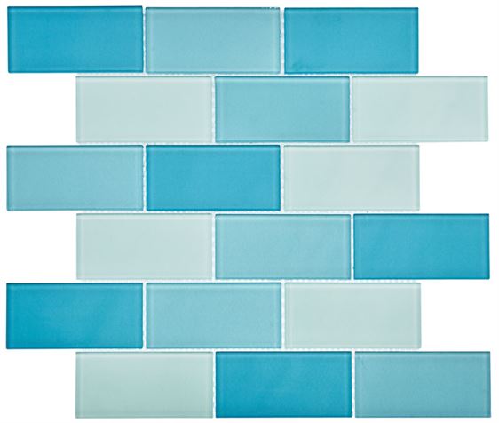 Pool Glass Mosaic BP-356 Kanza (48x98x4mm)