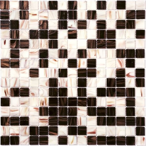 Retro Glass Mosaic / R-8850 Puce