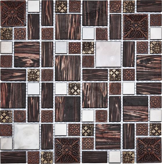 Retro Glass Mosaic / R-8862 Galaksi