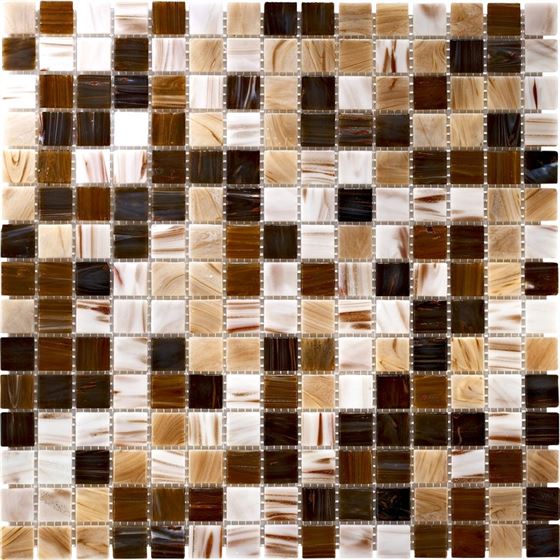 Mosaico de Cristal Retro / R-8887 Pomo