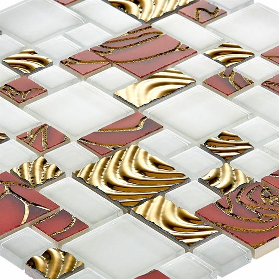 TENضوء Crystal Ceramic Mosaic S-689 Yıldız