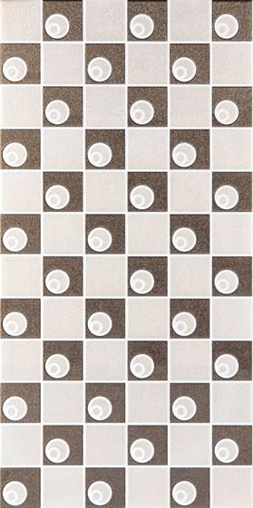 (MSD-47) Серебристый керамический декор